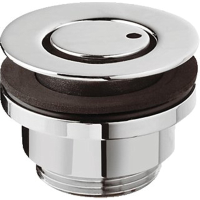 Raminex Eye bonde d'évacuation universelle pour lavabo 1 1/4 avec plaque de recouvrement fixe Ø63mm chrome