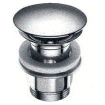 Laufen Accessoires bouchon de vidage "ouvert" laiton chromé chrome