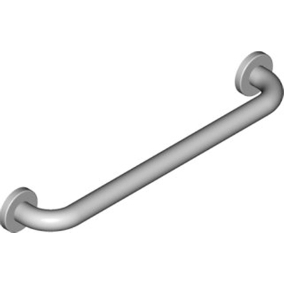 Hewi Serie 801 barre d'appui fixe 600 mm blanc