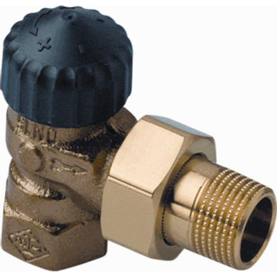 Heimeier Robinet thermostatique de radiateur 3/8 angle Kvs 1,25 m3 h