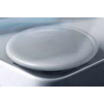 Laufen bonde de vidage avec capuchon de recouvrement en céramique always open blanc