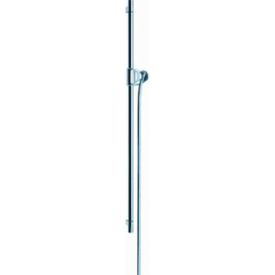 Hansgrohe Unica S Puro barre de douche coulissante 90 cm - avec flexible de douche 160 cm - chrome