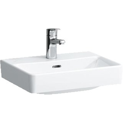 Laufen Pro s Lave-mains 45x34 cm avec 1 Trou de robinet et Trop-plein Blanc