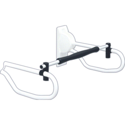 Handicare Linido support frontal ergogrip en aluminium pour supports fixes pliables blanc