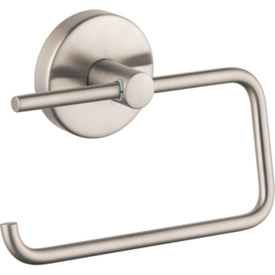 Hansgrohe E S closetrolhouder geborsteld nikkel