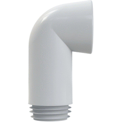 Wisa Closetafvoerbocht Avec Manchon 180 Mm. 302C Blanc