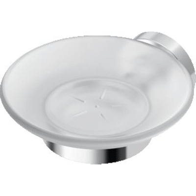 Ideal Standard Iom porte-savon avec coupelle en verre chrome mat