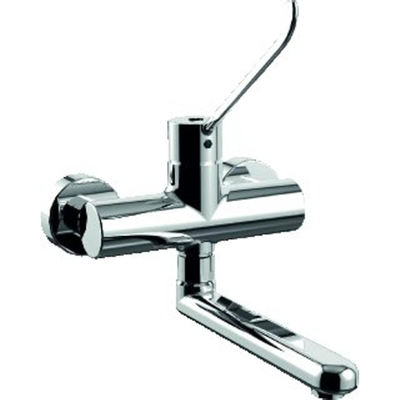 Paffoni Red Mitigeur de cuisine flexible 3/8 pouce 1 trou de robinet Chrome brillant