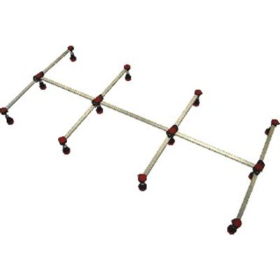 De Beer 12 pieds châssis 70 100mm pour receveur de douche jusqu'à 140