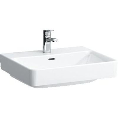 Laufen Pro s Lavabo 55x46cm 1 trou de robinet avec trop-plein Blanc