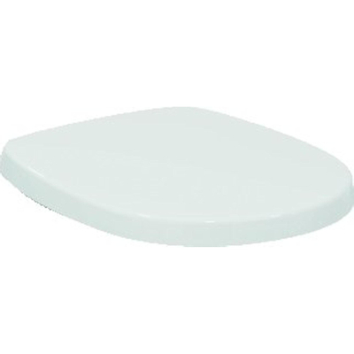 Ideal Standard Connect abattant de WC avec couvercle avec tige de charnière continue, charnières en inox blanc