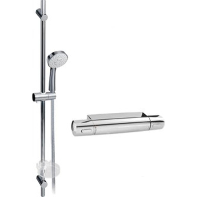 Venlo Nimbus New Ensemble de douche avec robinet thermostatique chrome