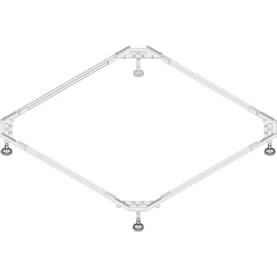 Bette cadre de montage pour receveur de douche 80x100cm