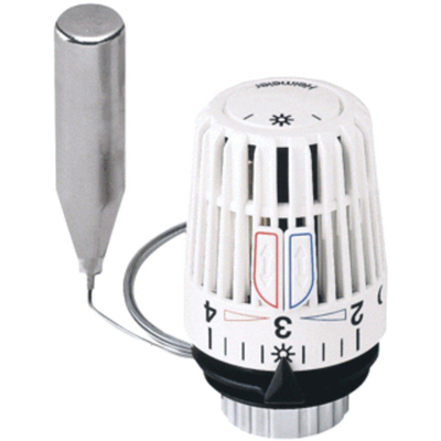 Heimeier Thermostaatkop K M30x1,5 cap. 2m afstandsvoelernulst.