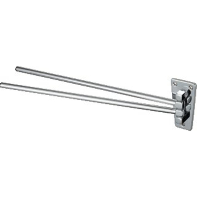 Haceka Porte-serviettes H11xP43,7xL43,7cm diamètre : 5,4cm Laiton Chrome