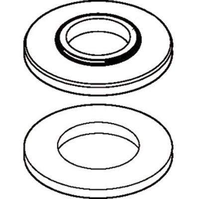 Kludi soucoupe de support pour 38913 et 38963