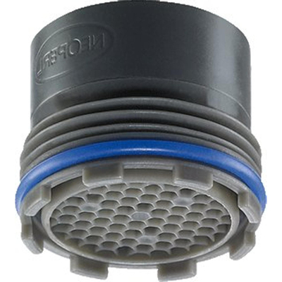 Neoperl Caché Mousseur avec traitement anticalcaire Gris