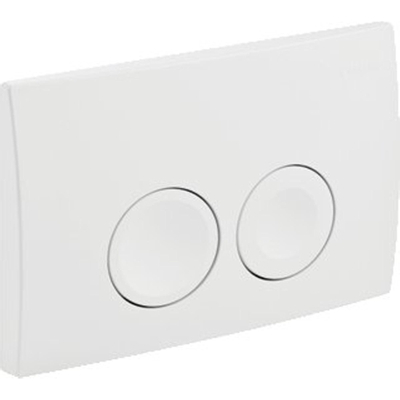 Geberit Delta21 bedieningsplaat frontbediening wit OUTLET