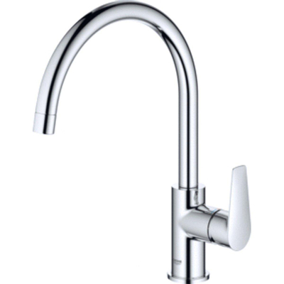 Grohe Bauedge robinet de cuisine bec haut chrome