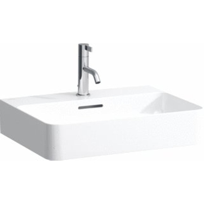 Laufen VAL lavabo-plan de toilette 42x55x11.5cm avec trou de robinetterie avec trop-plein SaphirKeramik blanc