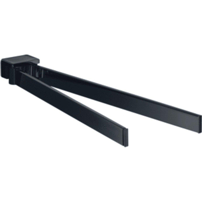 Emco Loft porte-serviettes pivotant noir