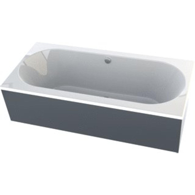 WaveDesign by Wisa Leto Baignoire îlot 190x90x50cm 52cm rectangulaire Acrylique Blanc