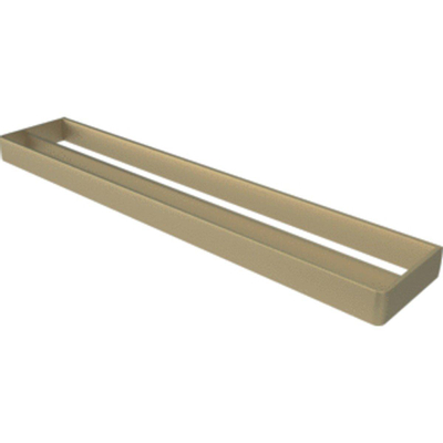 Haceka Aline Porte-serviettes double 60cm Aluminium Doré brossé