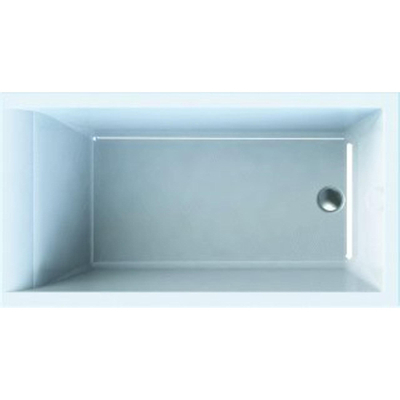 Wisa Berceto Baignoire rectangulaire 140X70cm Blanc