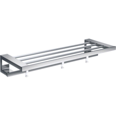Emco Loft handdoeklegger met handdoekhouder chroom