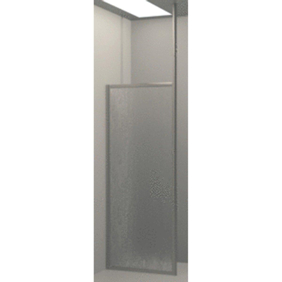 NovelliniTRISspatscherm 90cm1850x12x800 mmMat Chroom