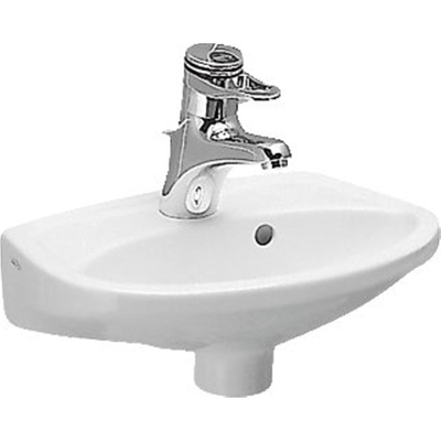 Jika Euroline lave-mains - 36x24 cm - céramique - blanc brillant