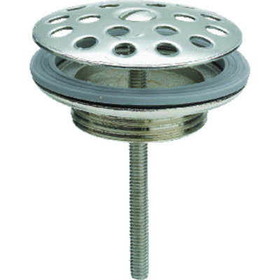 Viega bouchon simplex avec grille plate 5/4 chrome