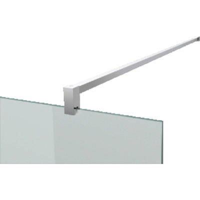 Novellini Giada H support mural 150cm adapté pour épaisseur de verre 6 et 8mm chrome