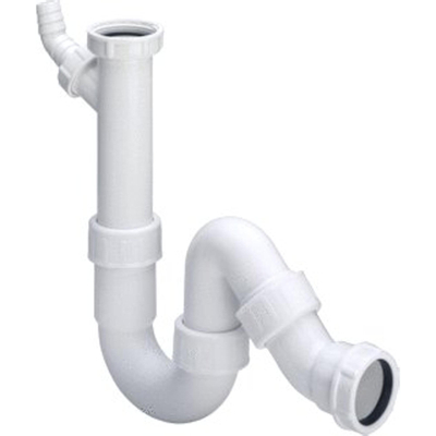 Viega hostaleen siphon universel 6/4x40mm avec raccordement pour machine à laver avec raccord à serrage