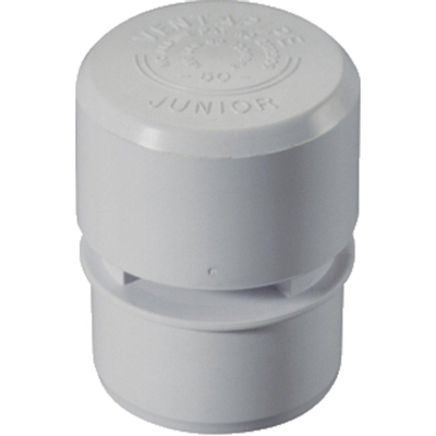 Mcalpine ventapipe jr aérateur d'appareil avec anneau réducteur 50mm blanc
