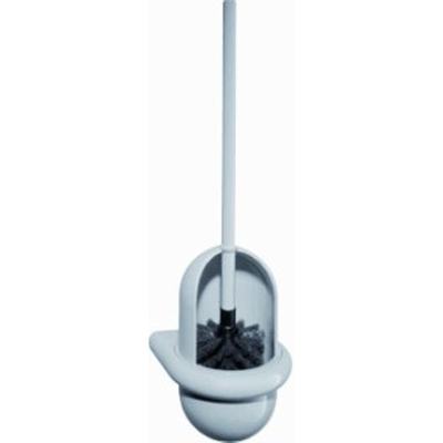 Hewi Serie 477 Ensemble brosse de WC H47xL14.1xP14cm Plastique Blanc