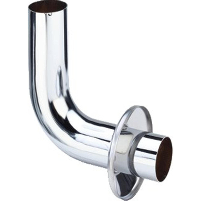 Viega coude d'évacuation pour urinoir avec rosace 5/4 chrome