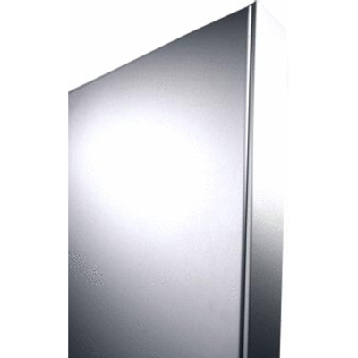 Vasco Flat V Line paneelradiator vlak type 22 400x1600mm 1281W aansluiting 8008 wit structuur