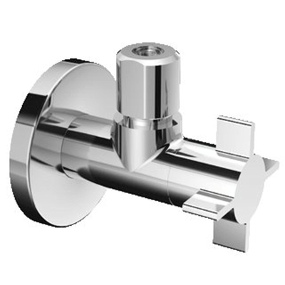 Schell 4 Wing robinet d''arrêt d''angle 1/2x10mm chrome