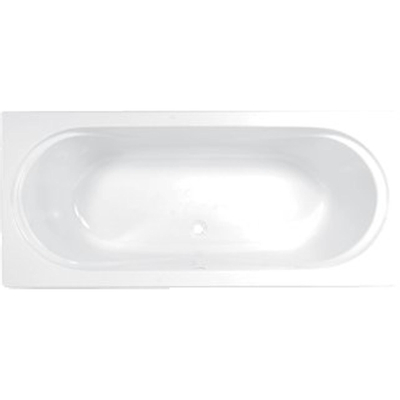Wisa Toscana baignoire acrylique rectangulaire 180x80x43cm blanc
