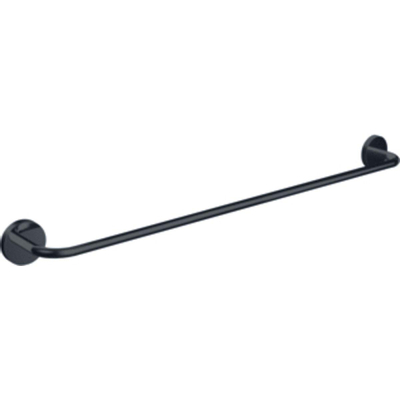 Emco Round Handdoekhouder - 60cm - enkel - zwart