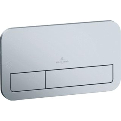 Villeroy & Boch Viconnect 2 knops bedieningsplaat edelmat TWEEDEKANS
