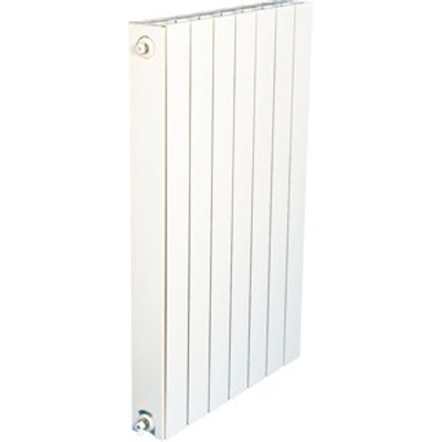 DRL Oscar Radiator (decor) H184.6xD9.3xL48cm 1800W Aluminium Wit