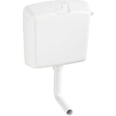 Wisa 1036 réservoir suspendu bas Duaflush blanc