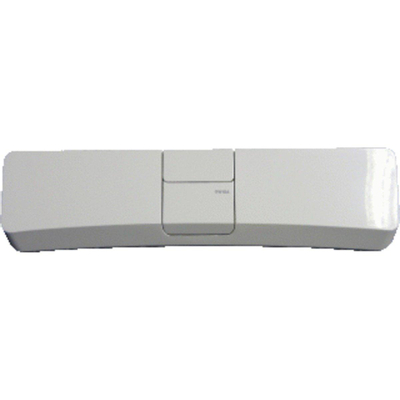 Wisa Serie 790 couvercle avec bouton-poussoir pour réservoir blanc