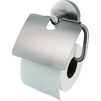 Haceka Pro 2500 Toiletrolhouder met klep rvs SHOWROOMMODEL
