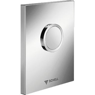 Schell Compact edition plaque de commande pour urinoir commande frontale blanc