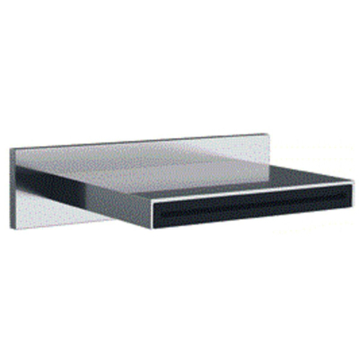 Dornbracht Balance Modules WaterSheet bec cascade sortie v montage mural 24x6cm saillie 15cm acier inoxydable mat