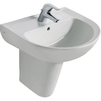 Ideal Standard Eurovit wastafel - 55x44.5cm - glans wit