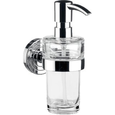 Emco Polo distributeur de savon avec flacon chrome